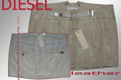 Diesel-Italy-Leather-Skirt-Stock