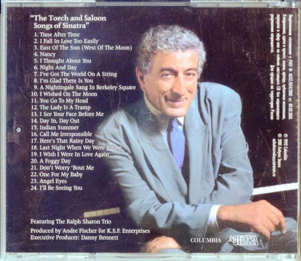 Tony BENNETT Perfectly Frank 1992 Columbia — изображение 2