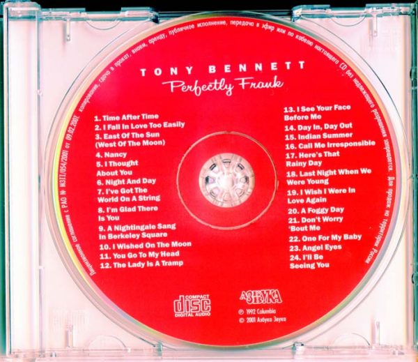 Tony BENNETT Perfectly Frank 1992 Columbia — изображение 6