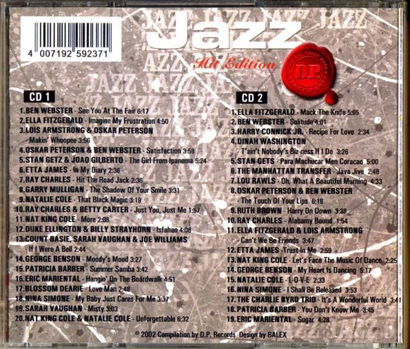 JAZZ HIT EDITION 2002 2 CD