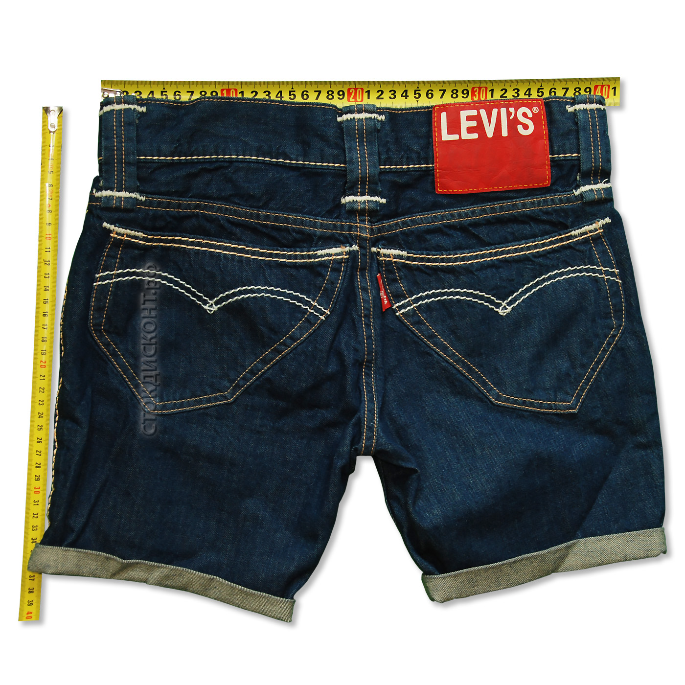 LEVI'S RED Shorts Vintage
